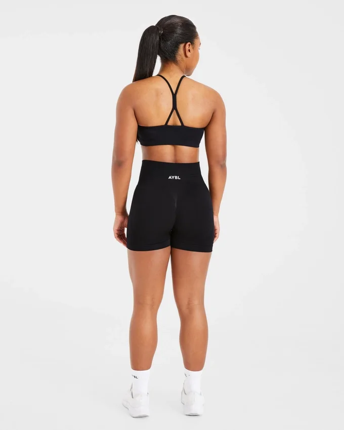 Essential sportbeha met ruches