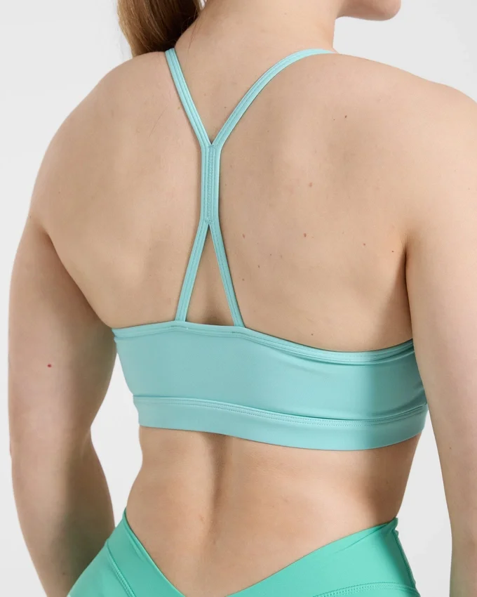 Essential sportbeha met ruches