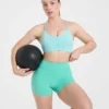 Essential sportbeha met ruches