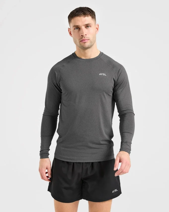 Essential T-shirt met lange mouwen