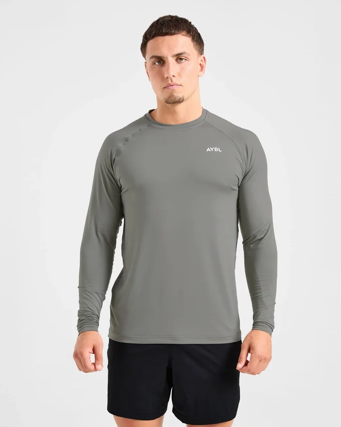 Essential T-shirt met lange mouwen
