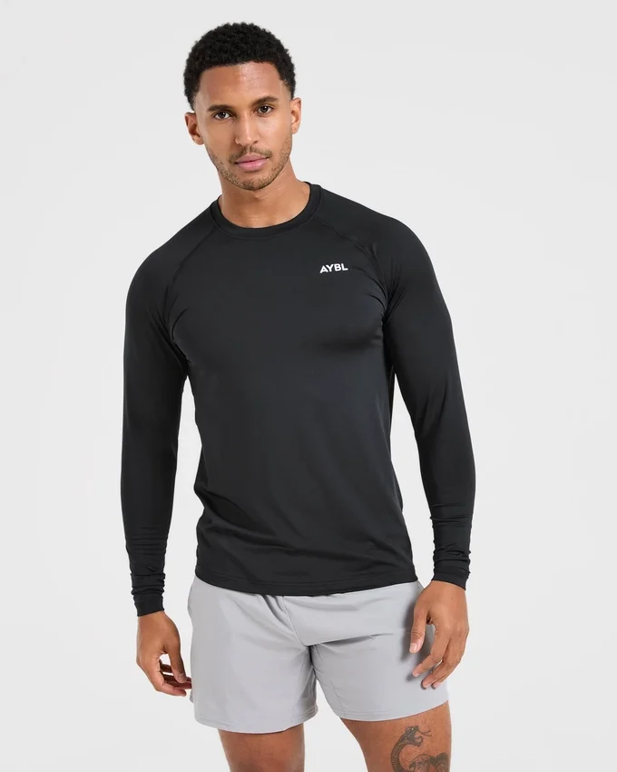 Essential T-shirt met lange mouwen