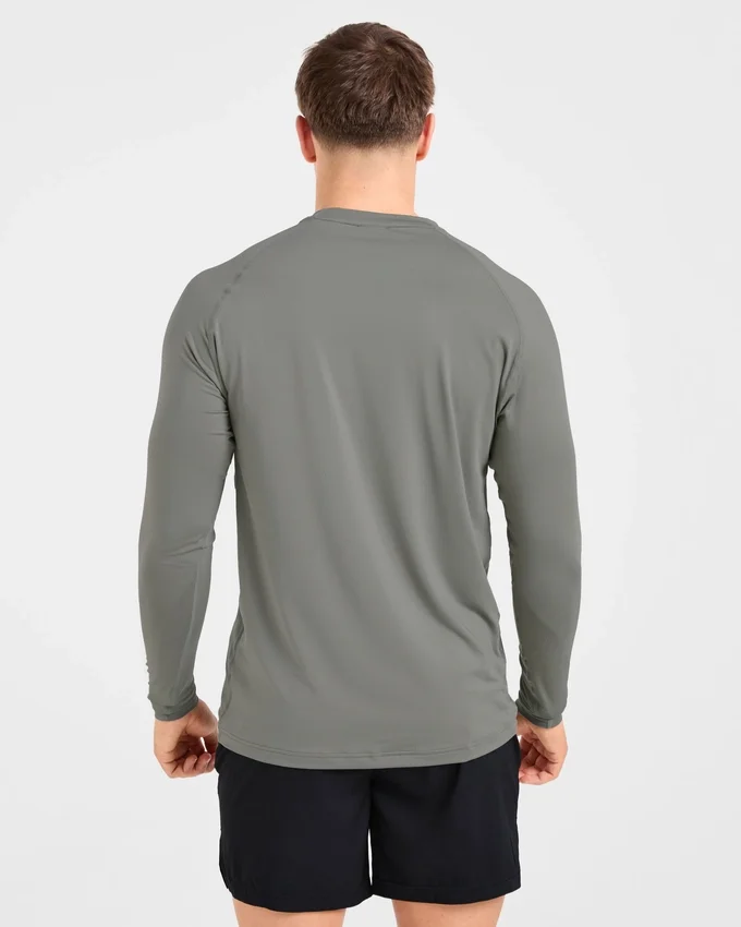 Essential T-shirt met lange mouwen