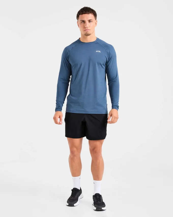 Essential T-shirt met lange mouwen