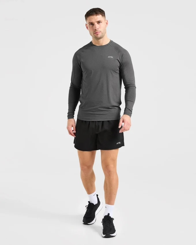 Essential T-shirt met lange mouwen