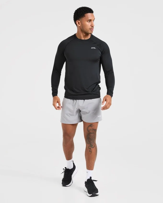 Essential T-shirt met lange mouwen