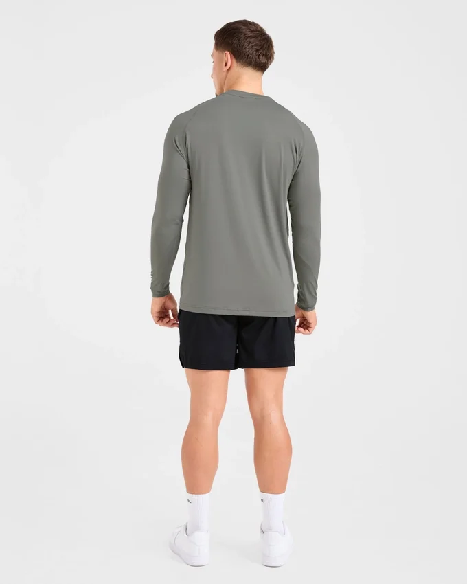 Essential T-shirt met lange mouwen