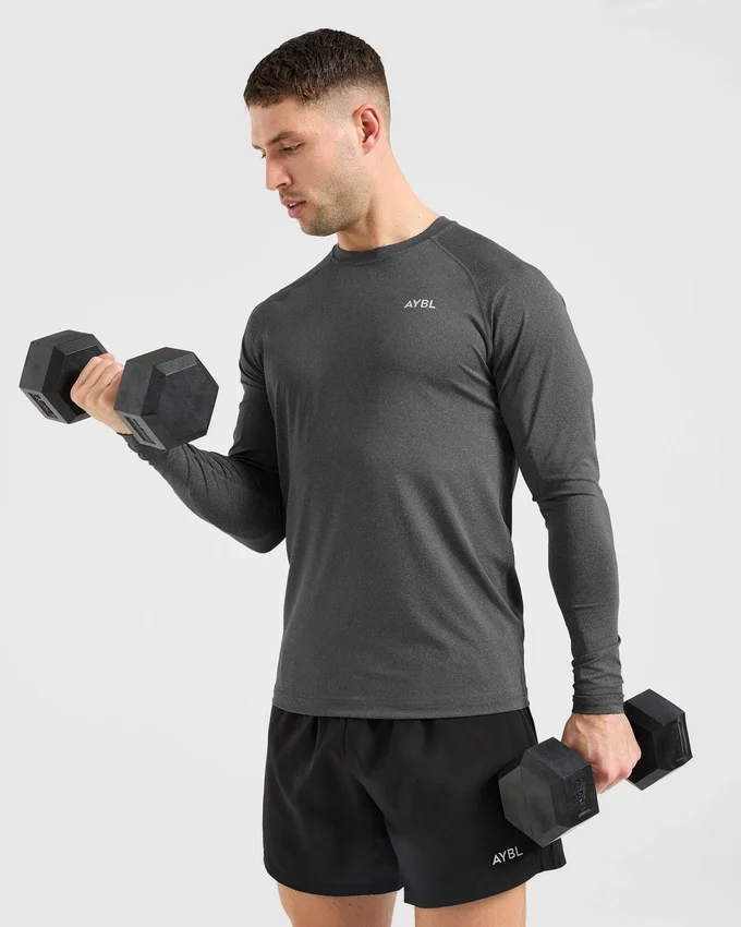Essential T-shirt met lange mouwen