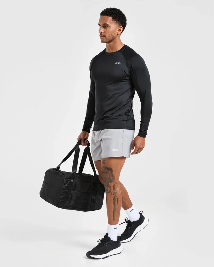 Essential T-shirt met lange mouwen