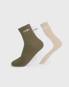 Everyday Crew Socks (3 Pack)