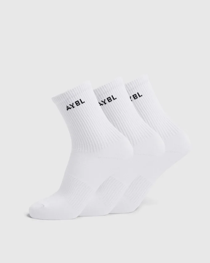 Everyday Crew Socks (3 Pack)