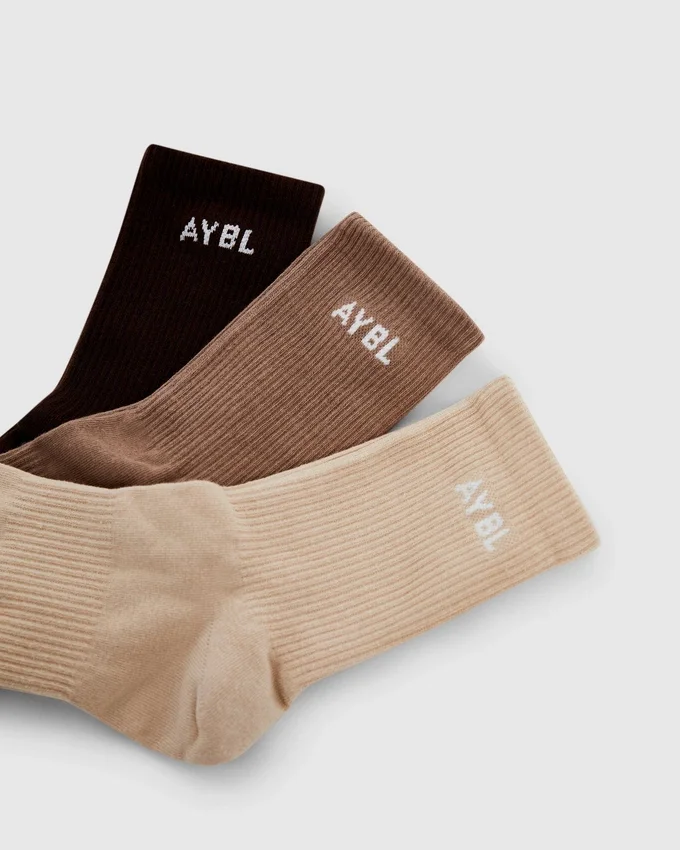 Everyday Crew Socks (3 Pack)