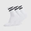 Everyday Crew-sokken met dubbele streep (3-pack)