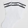 Everyday Crew-sokken met dubbele streep (3-pack)