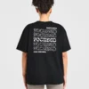 Focused Wavy oversized T-shirt