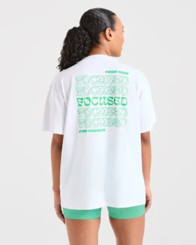 Focused Wavy oversized T-shirt