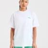 Focused Wavy oversized T-shirt