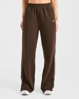 Form joggingbroek met rechte pijpen