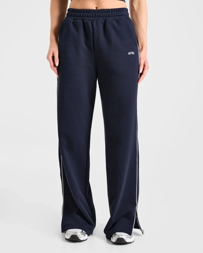 Form joggingbroek met rechte pijpen