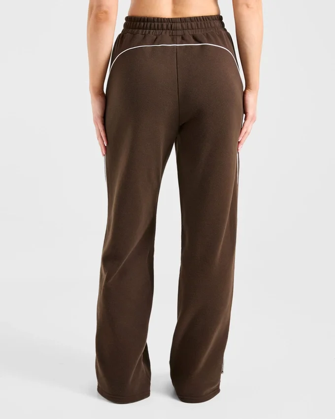 Form joggingbroek met rechte pijpen