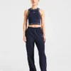 Form joggingbroek met rechte pijpen