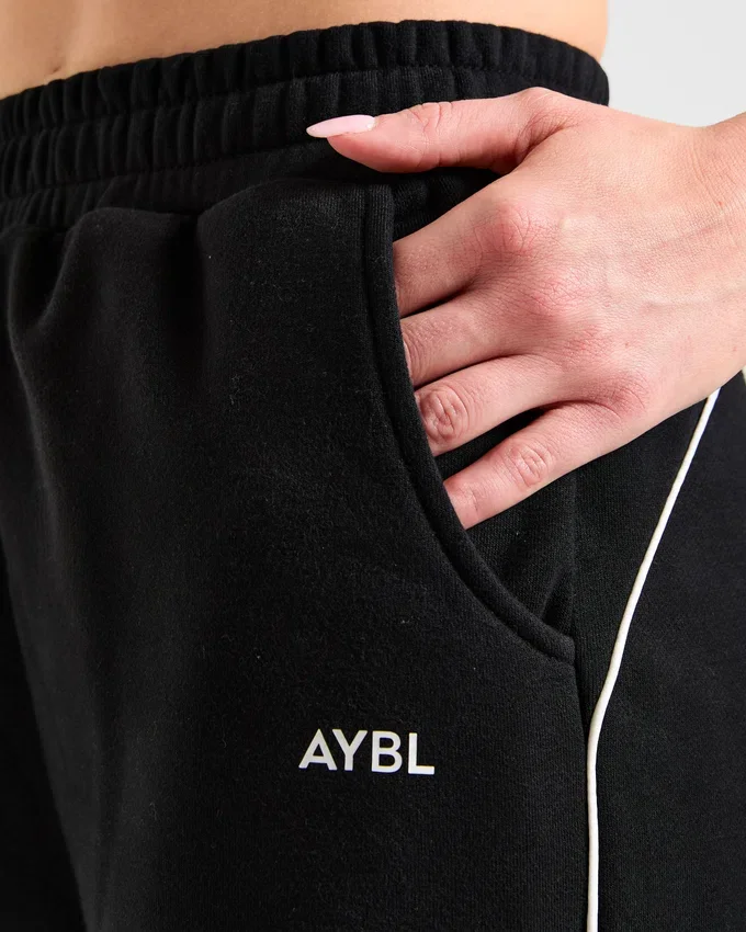 Form joggingbroek met rechte pijpen