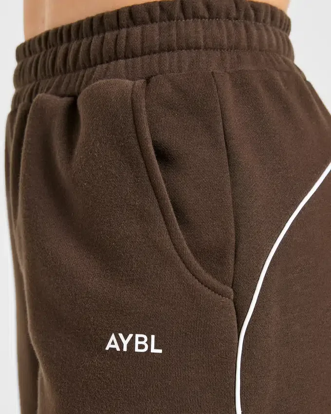 Form joggingbroek met rechte pijpen