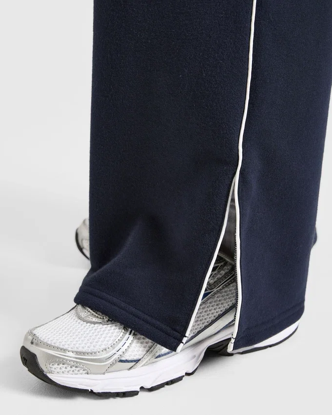 Form joggingbroek met rechte pijpen