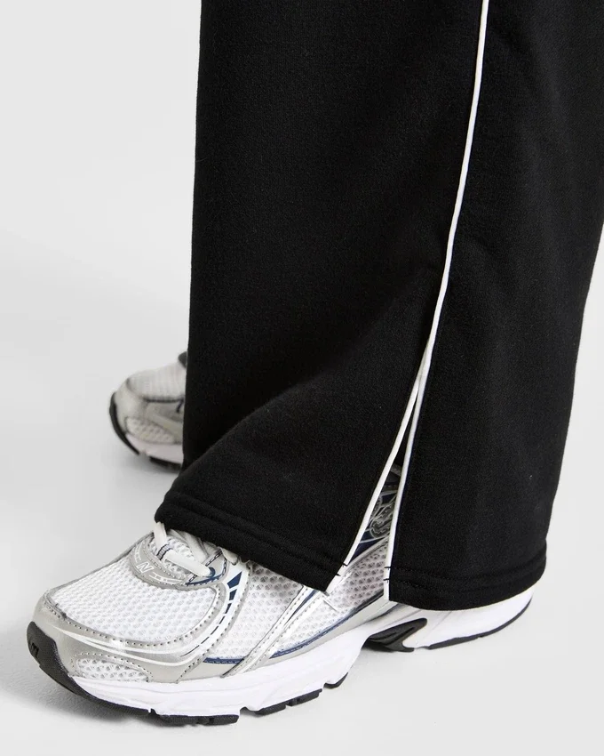Form joggingbroek met rechte pijpen