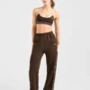 Form joggingbroek met rechte pijpen