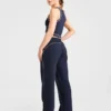 Form joggingbroek met rechte pijpen