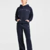 Form joggingbroek met rechte pijpen