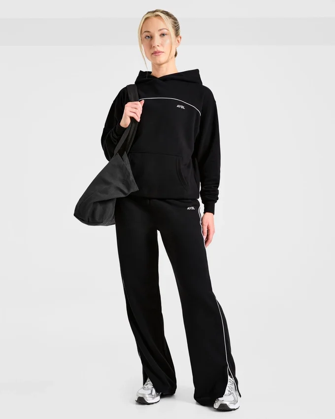 Form joggingbroek met rechte pijpen