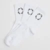 Geborduurde crew-sokken voor Everyday-gebruik (3-pack)