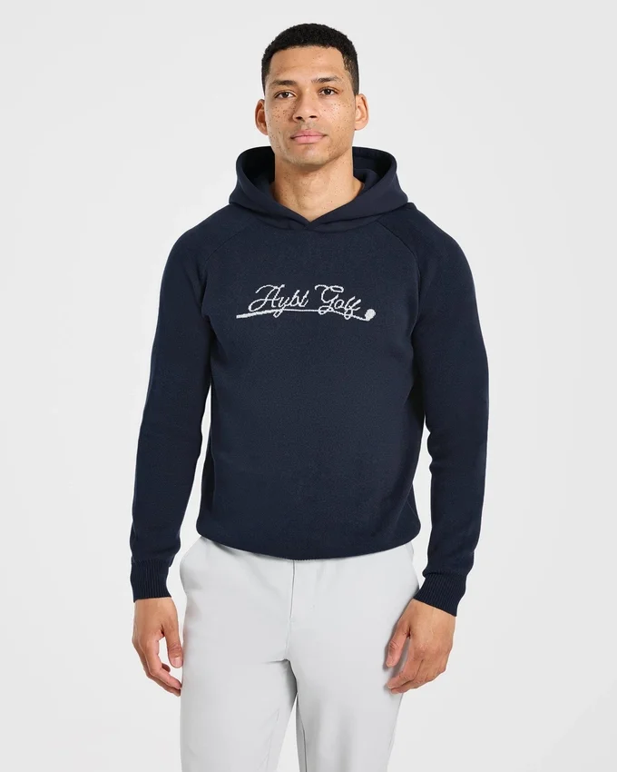 Golf Club gebreide hoodie