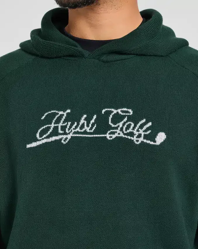 Golf Club gebreide hoodie