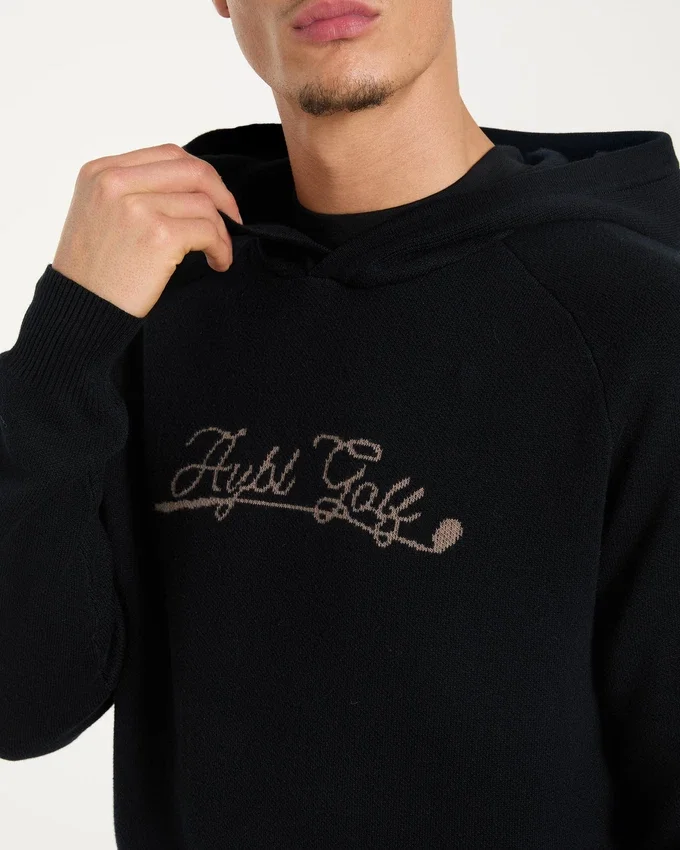 Golf Club gebreide hoodie