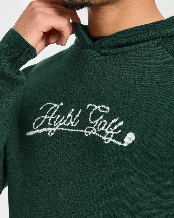 Golf Club gebreide hoodie