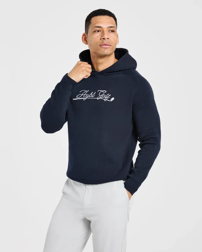 Golf Club gebreide hoodie