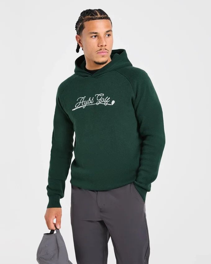 Golf Club gebreide hoodie