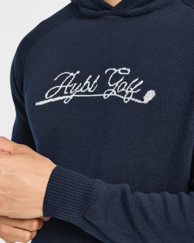 Golf Club gebreide hoodie