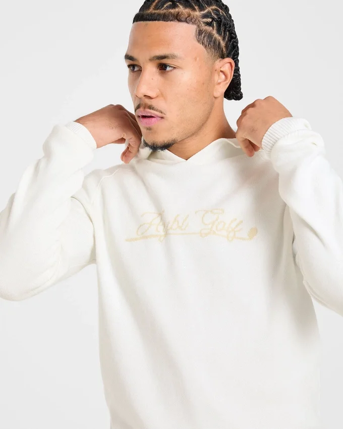 Golf Club gebreide hoodie