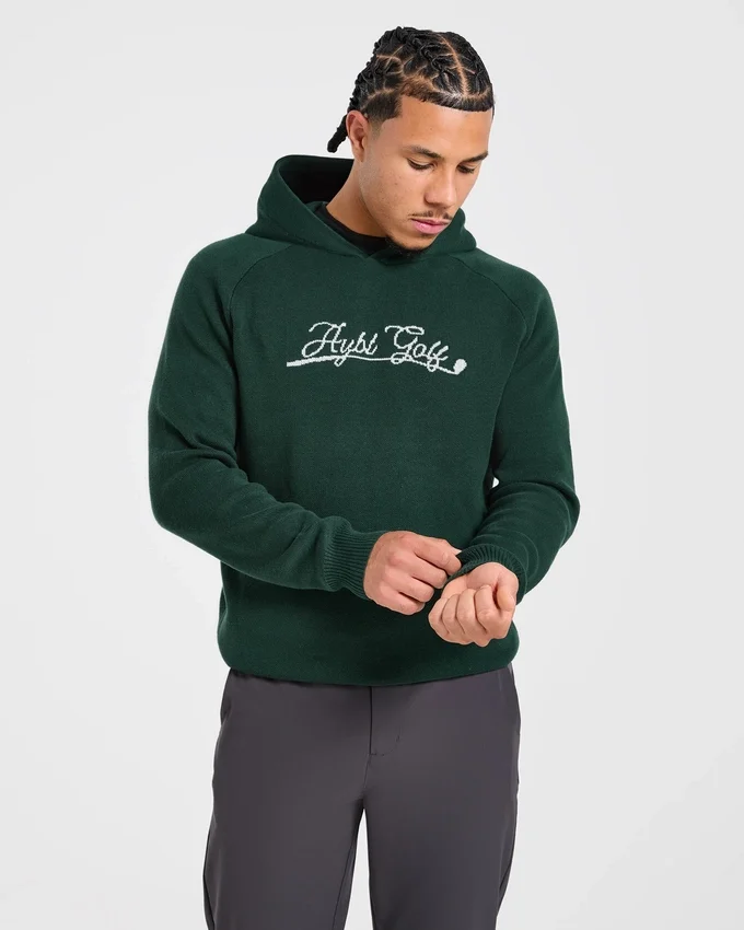 Golf Club gebreide hoodie