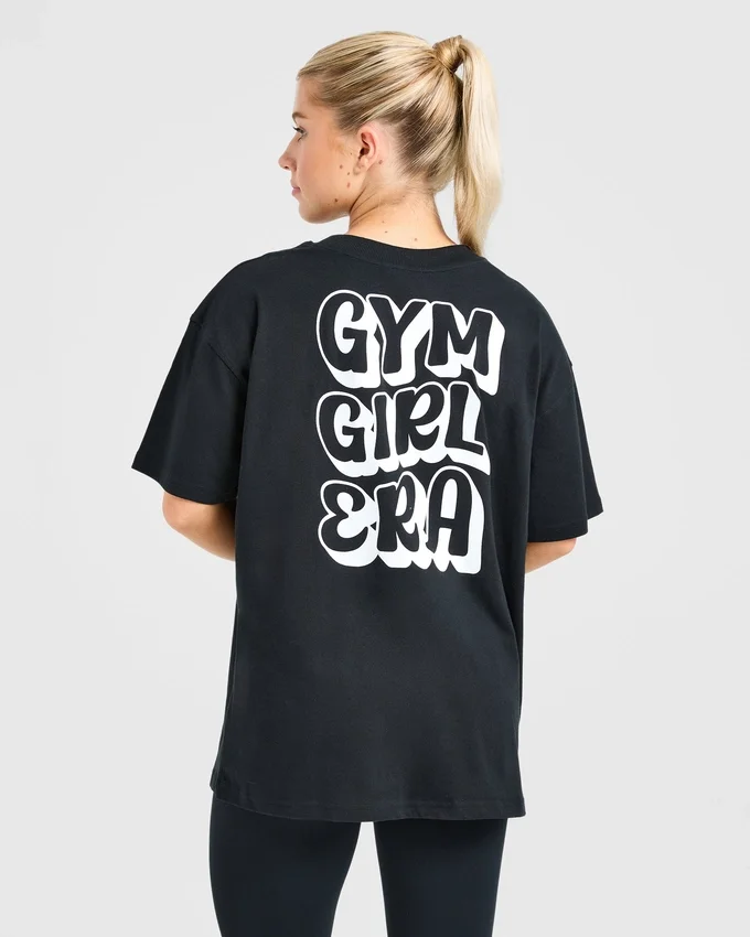 Gym Girl Era oversized T-shirt