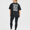 Gym Girl Era oversized T-shirt