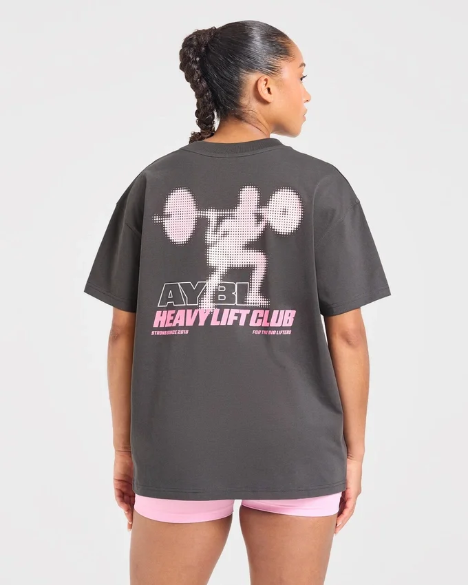 Heavy Lift Club oversized T-shirt