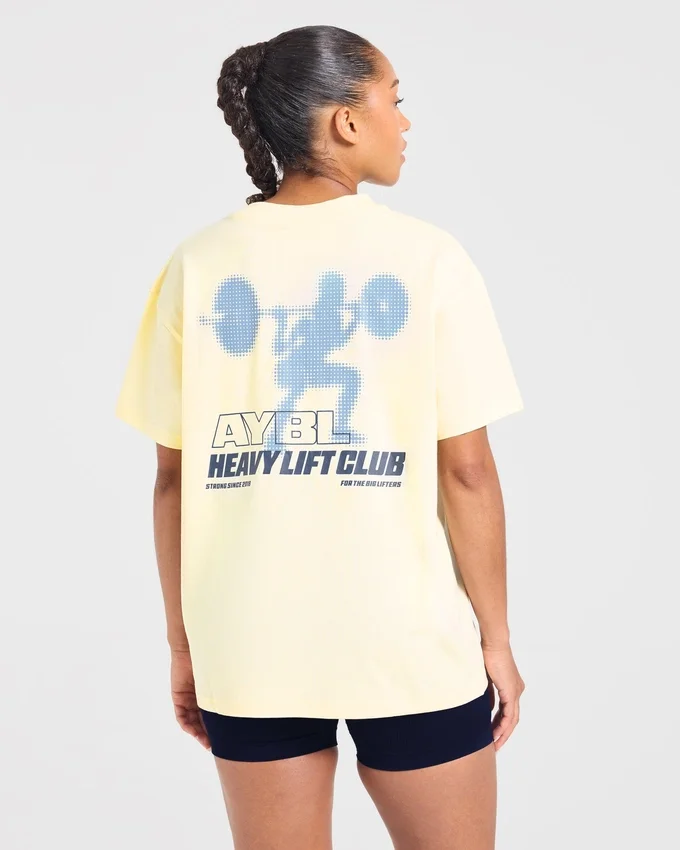 Heavy Lift Club oversized T-shirt