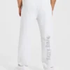 Heavy Lifting Gothic oversized Joggingbroek met rechte pijpen