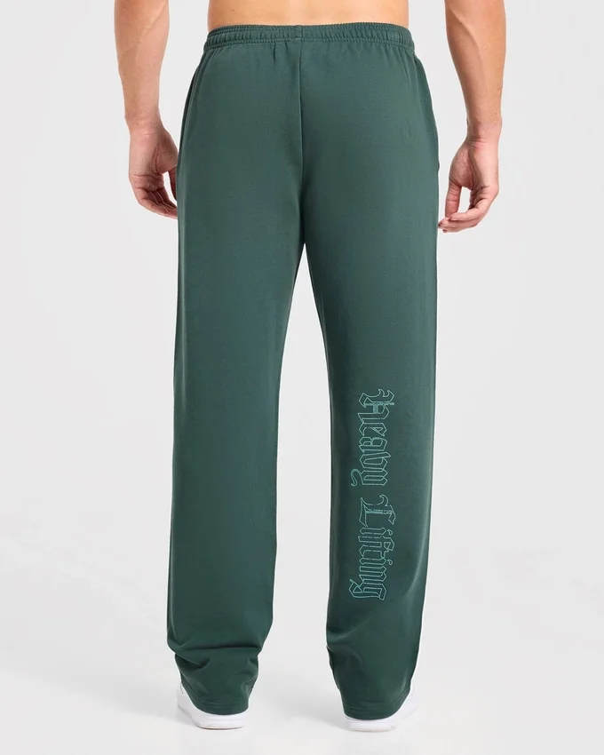 Heavy Lifting Gothic oversized Joggingbroek met rechte pijpen