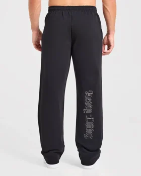 Heavy Lifting Gothic oversized Joggingbroek met rechte pijpen